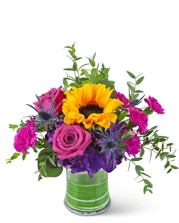 Sunny Blooms Flower Arrangement